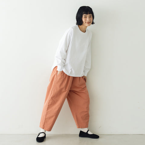 「くらすことの日常生活着」オーガニックパンツ ［季節限定色］