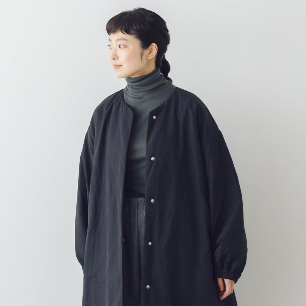 「くらすことの日常生活着」コットンタートルカットソー