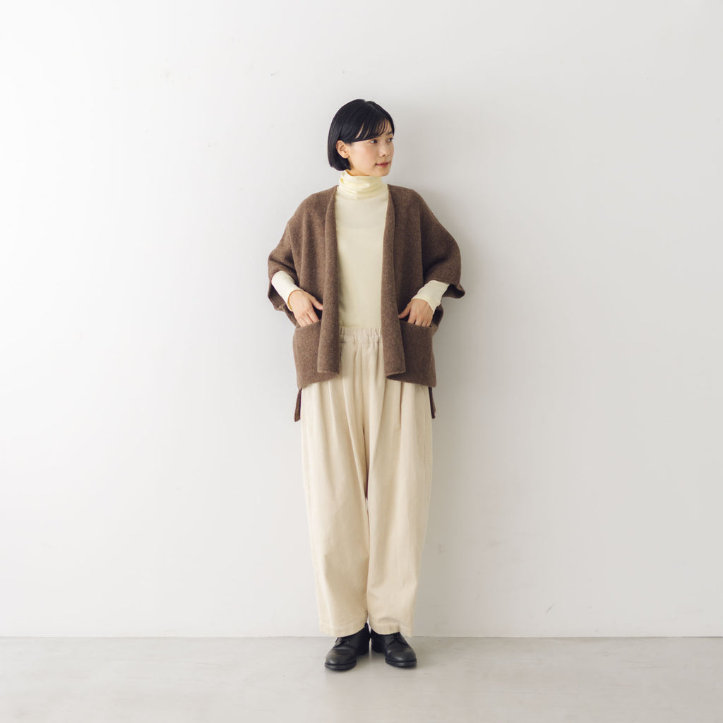 「くらすことの日常生活着」コットンタートルカットソー