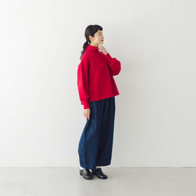 くらすこと ＋to　大人の定番、ハイネックプルオーバー