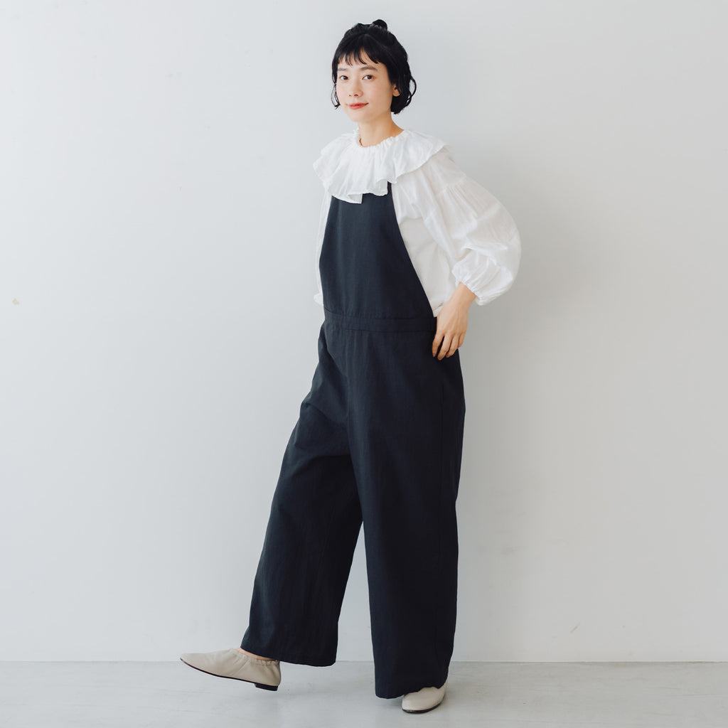 くらすこと すっきりまとまるブラックサロペット