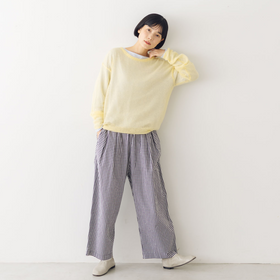 くらすこと 色を楽しむ、薄手のモヘヤニット