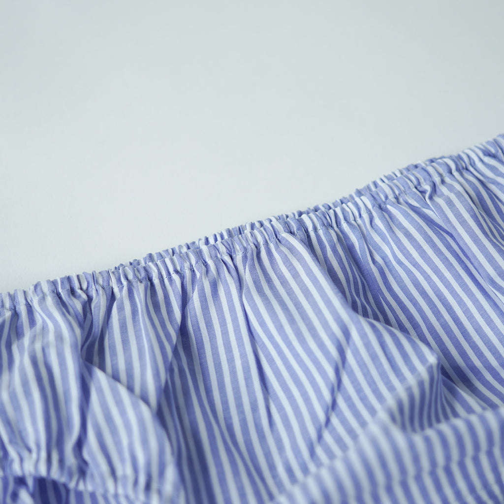 TESHIKI ハイウエストパンツ  BLUE STRIPE No. 26