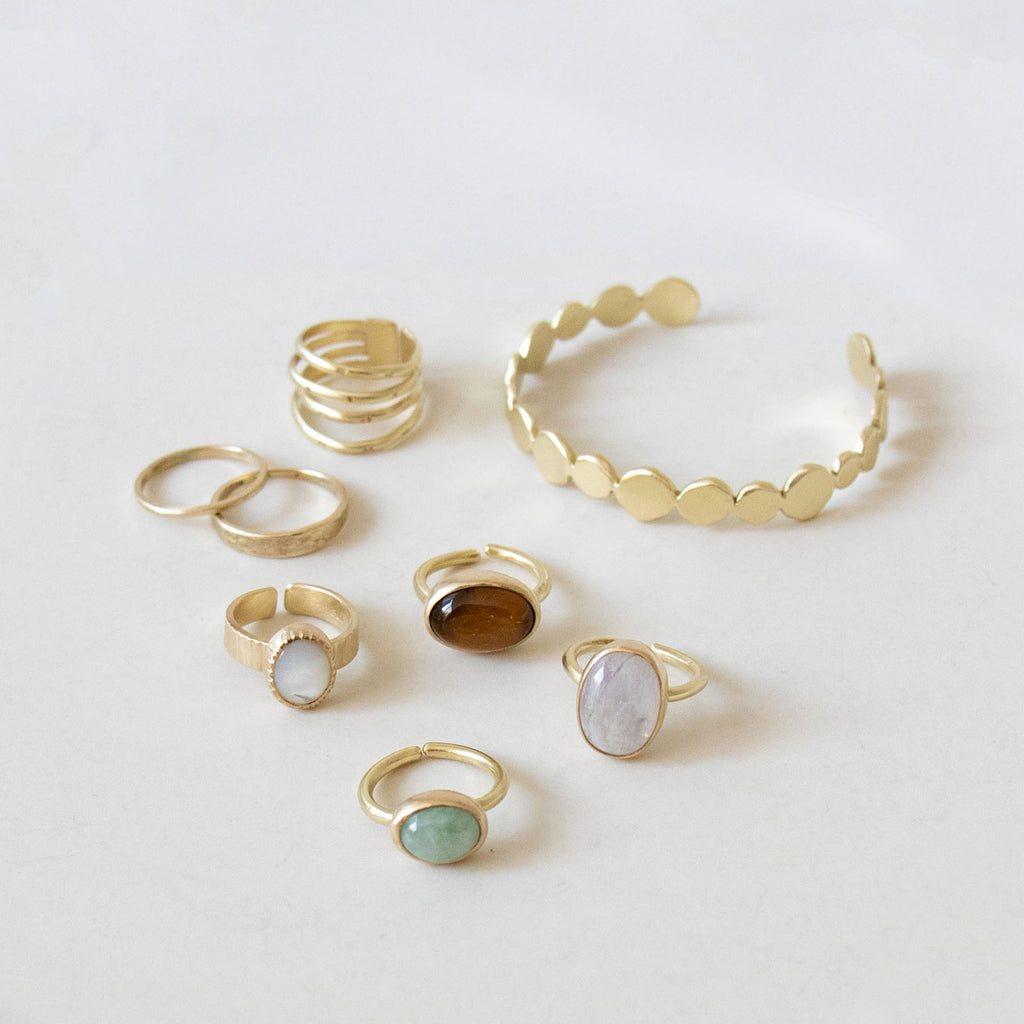 SURUME. Brass ring Thin
