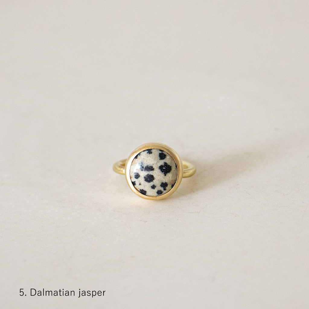 SURUME. STONE RING