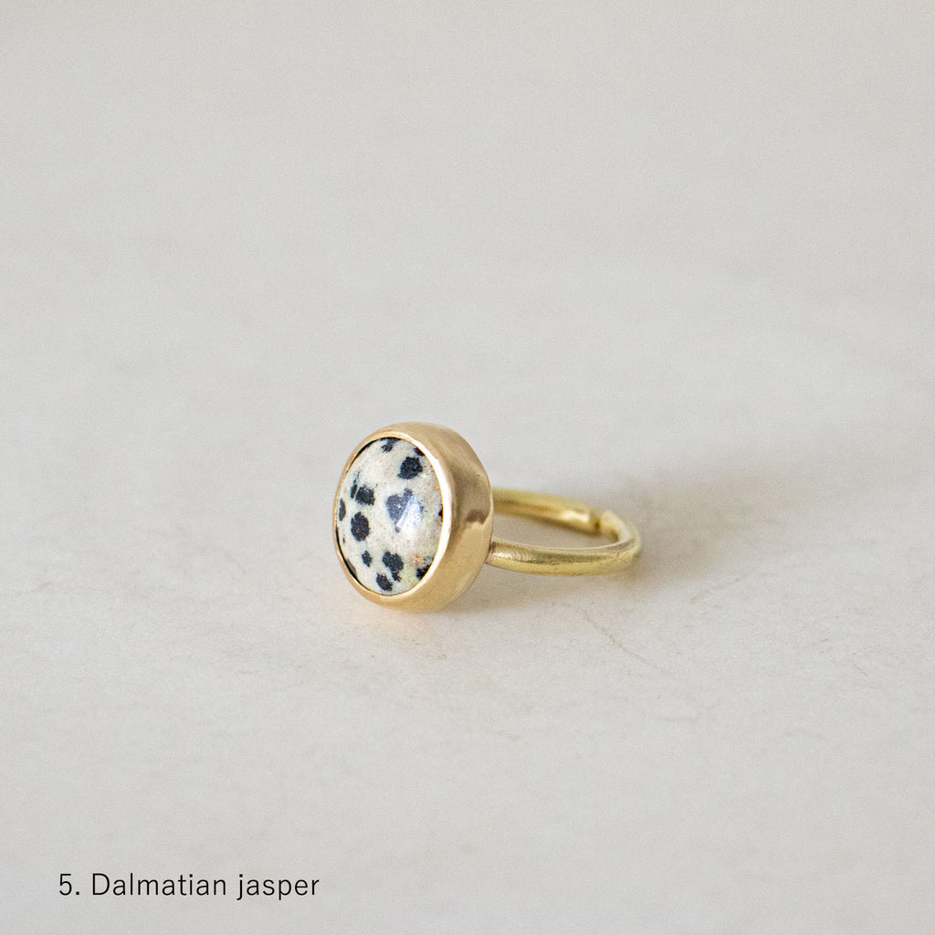 SURUME. STONE RING
