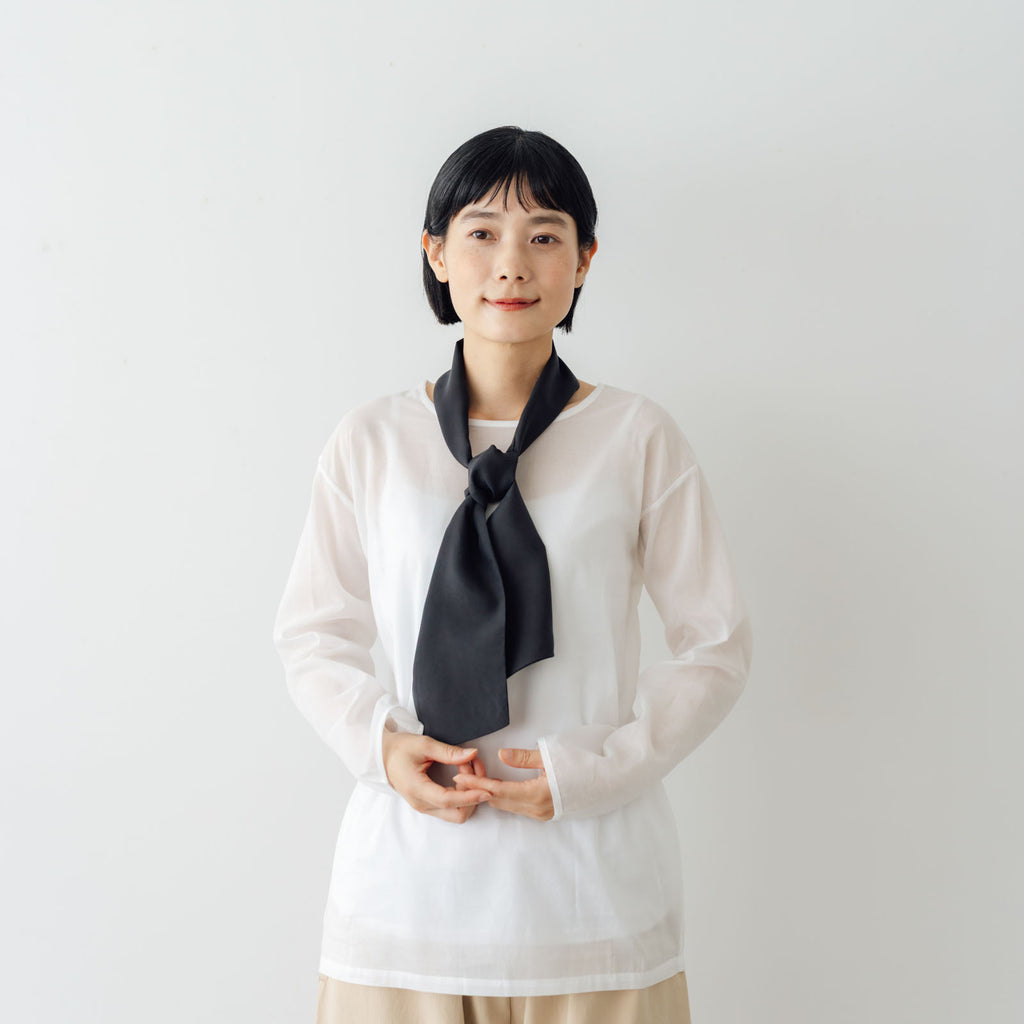 Yoli Silk tie scarf