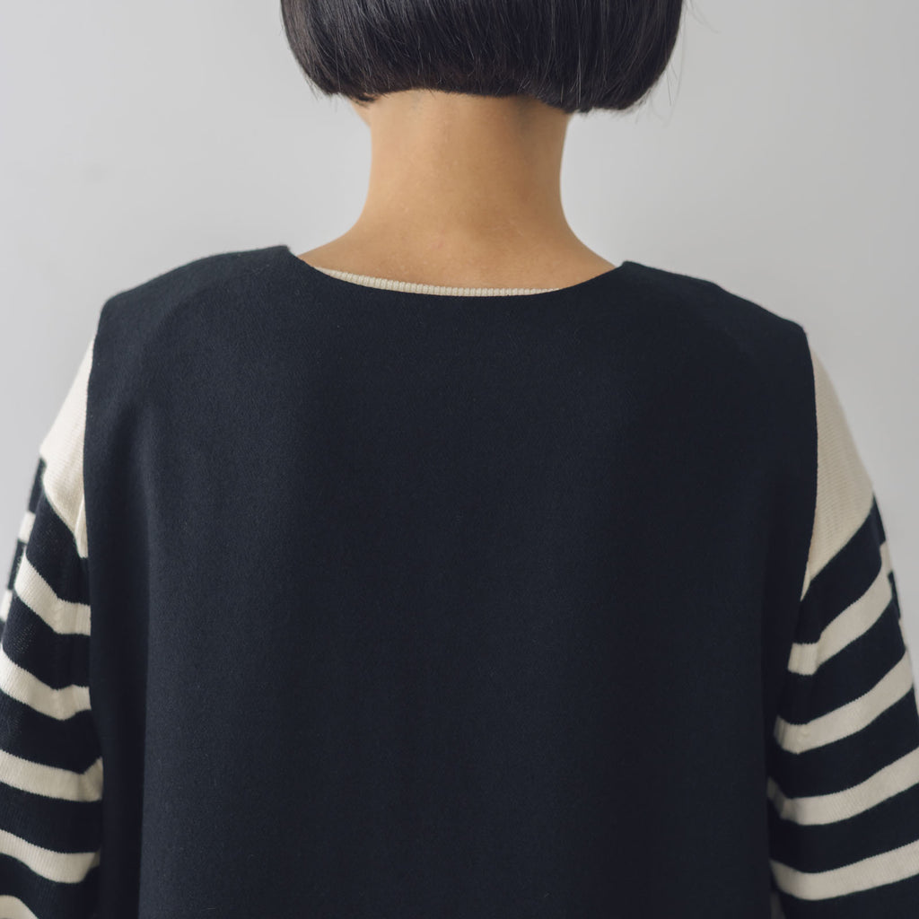 atelier naruse コットンウールヘリンボーン ジャンパースカート