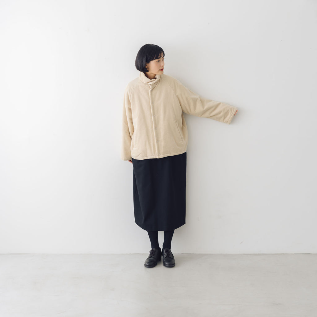 atelier naruse コーデュロイ中綿バルマカーンジャケット