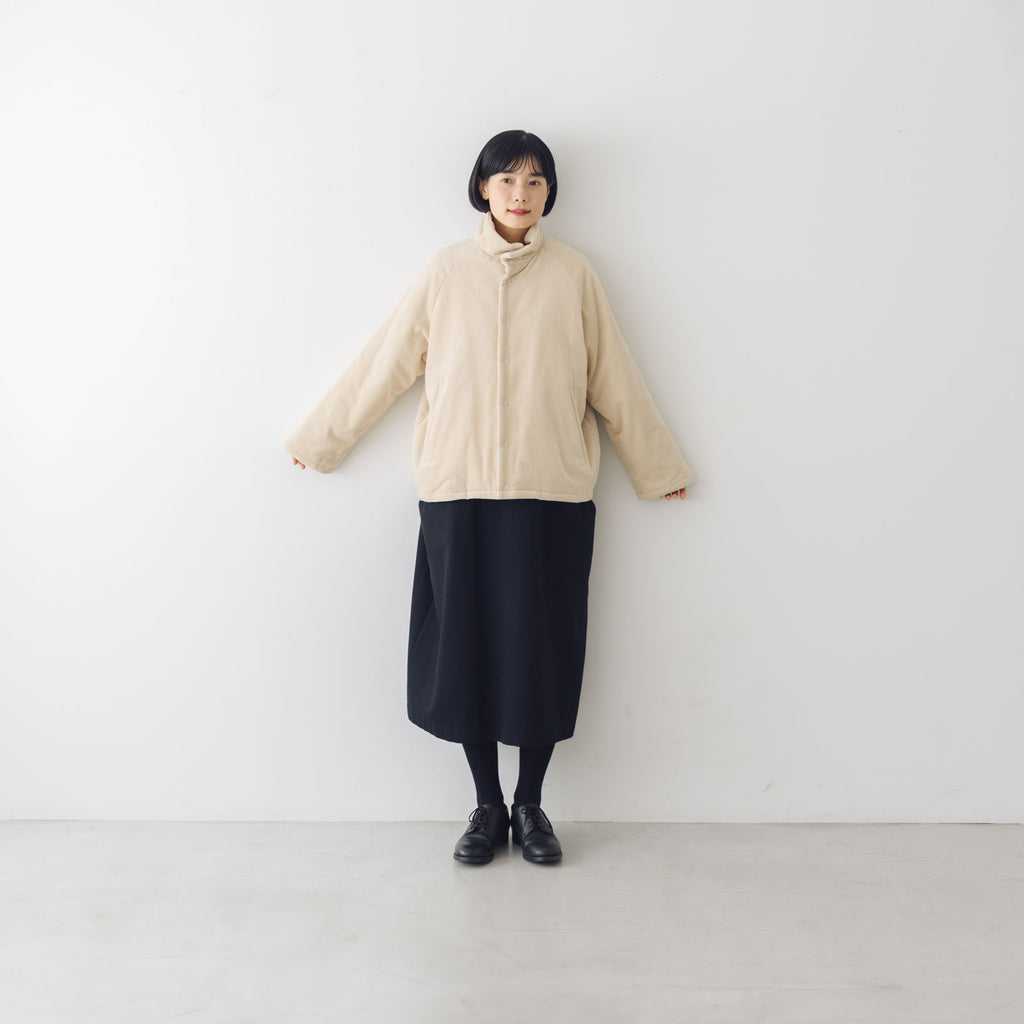 atelier naruse コーデュロイ中綿バルマカーンジャケット