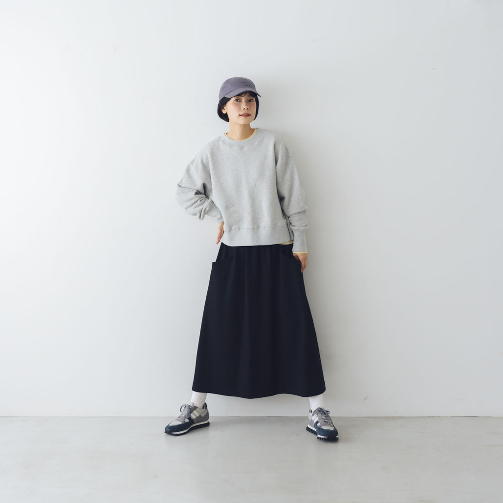 atelier naruse ウールポンチギャザースカート
