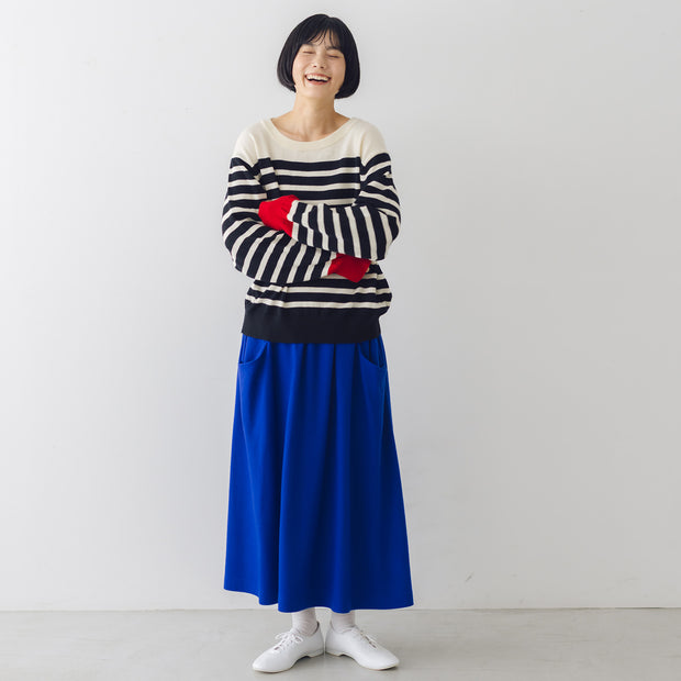 atelier naruse ウールポンチギャザースカート