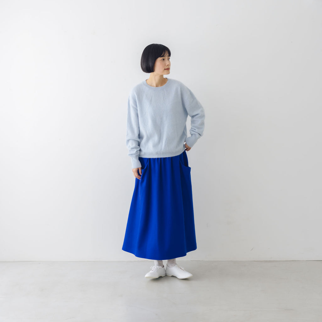 atelier naruse ウールポンチギャザースカート