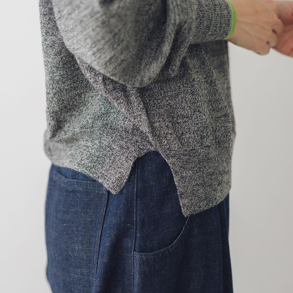 atelier naruse ウールタートルネックニットセーター