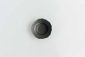 Awabi ware 輪花中深皿