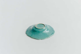 Awabi ware 輪花中深皿
