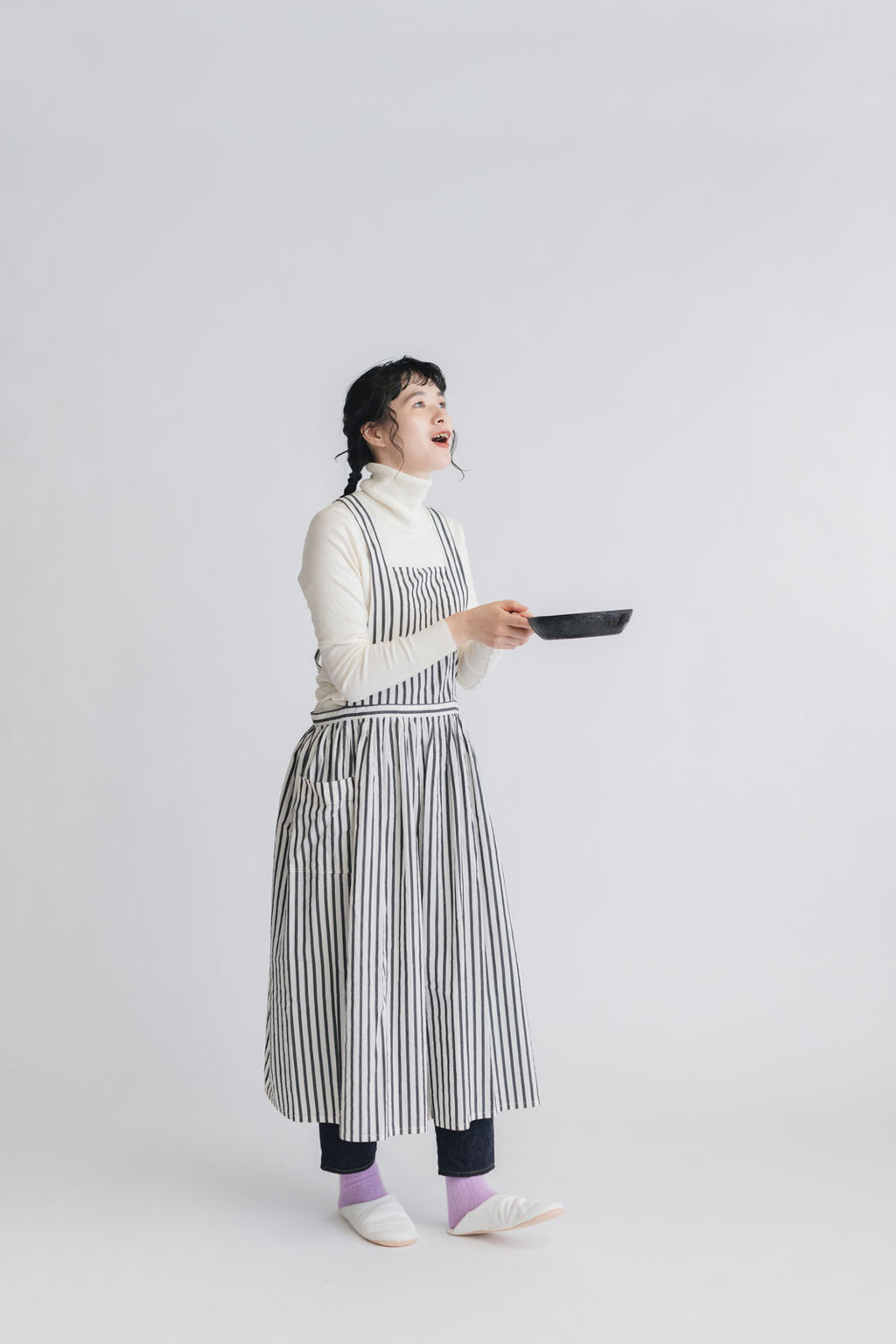 「くらすことの日常生活着」おめかしエプロン