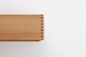 黒木クラフト工房 一段弁当箱（16×10cm）